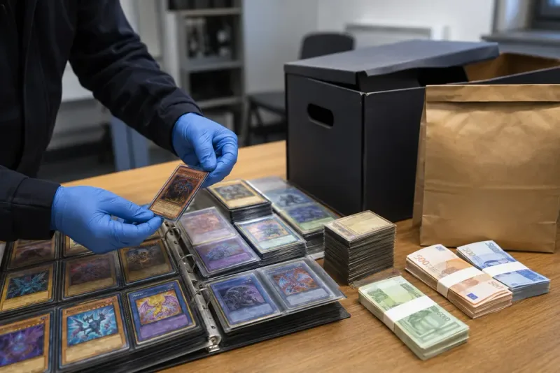 Polisen kopplar Pokémonkort till penningtvätt och stölder