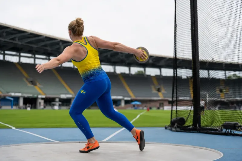 Vanessa Kamga laddar för EM i Birmingham