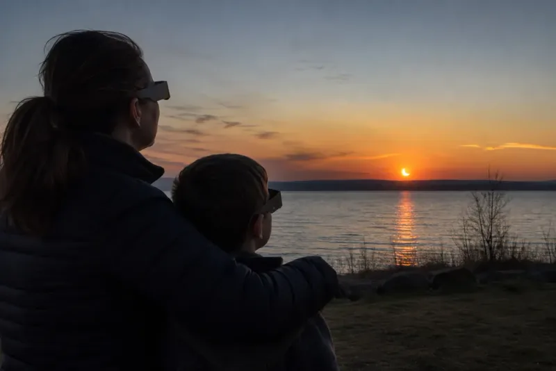 Så skyddar du ögonen under solförmörkelsen