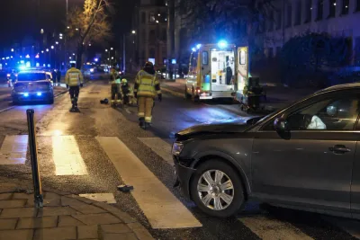 Bilförare anhållen efter påkörning i Karlstad
