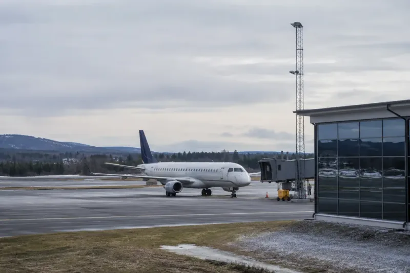 SAS-linje från Örnsköldsvik dröjer