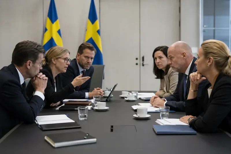 Centerpartiet hotar lämna regeringsförhandling om karensavdrag