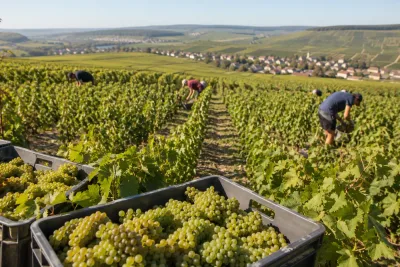 Champagneskörden startar rekordtidigt efter sommarhettan
