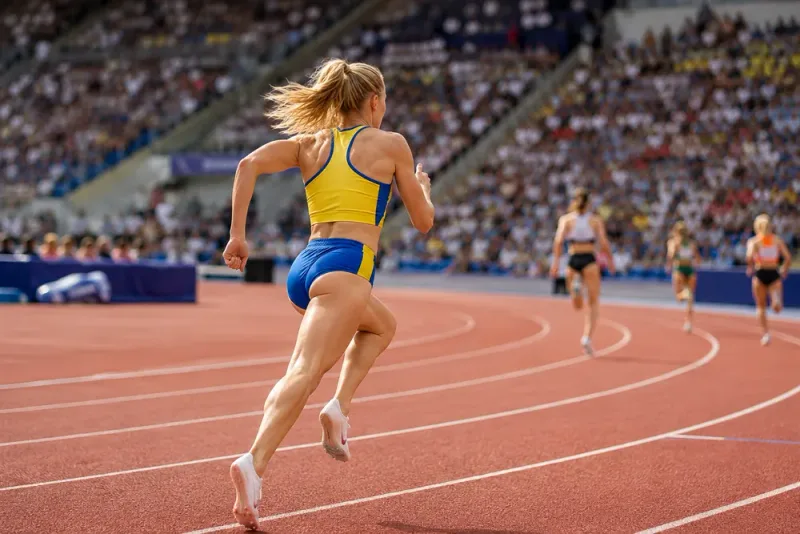 Wilma Svenson fastnade åter på 23,30