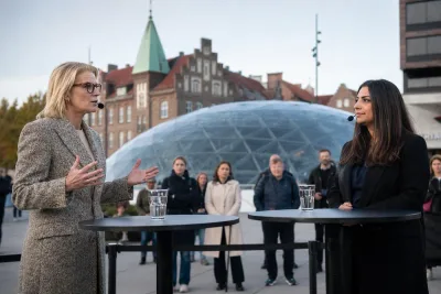 Svantesson och Dadgostar möttes i ekonomisk duell