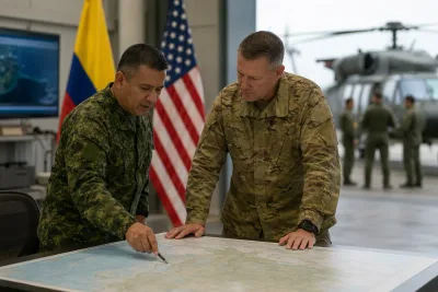 Colombia öppnar för gemensamma militära insatser med USA