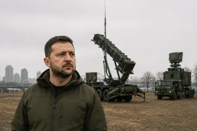 Zelenskyj vill kraftigt öka Ukrainas Patriot-lager
