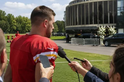 Travis Kelce berättar om privata bröllopet