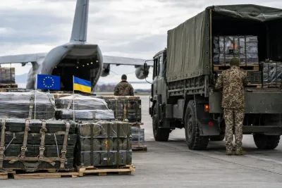 EU-länder ökade militärstödet kraftigt till Ukraina