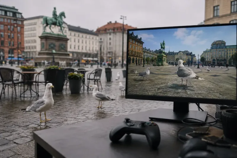 Malmös måsar blir huvudpersoner i nytt spel