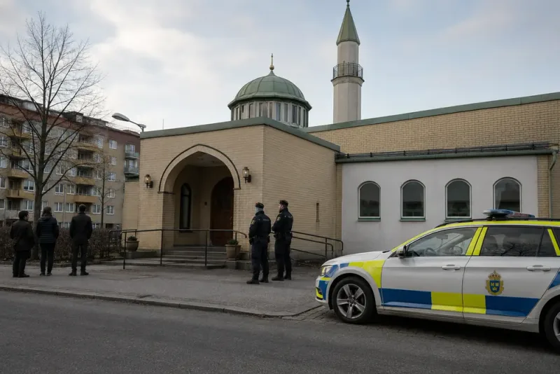 Man gripen efter attack i Bellevuemoskén