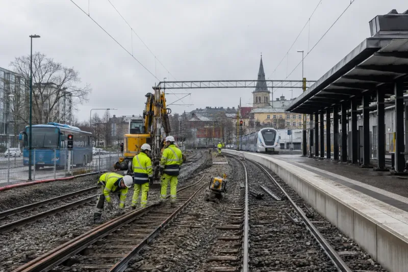 Stort tågstopp mellan Duved och Ånge