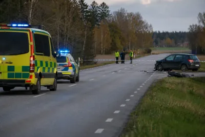 Pojke under 15 år omkom efter krock i Alberga