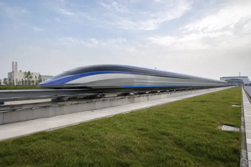 Kinesiskt maglevfordon når 800 km/h på 5,3 sekunder