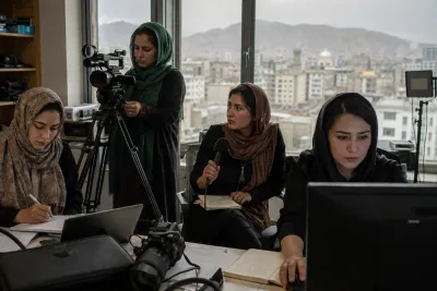 Dokumentär följer kvinnliga journalister efter Kabuls fall
