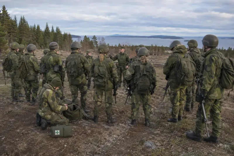 Ny militärutbildning samlar 40 deltagare utanför Kalix