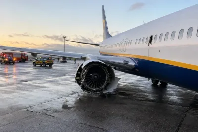 Motorblad brast – passagerare nära sugas ur Ryanair-plan