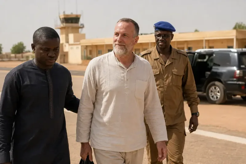 Missionären Kevin Rideout fri efter nio månader