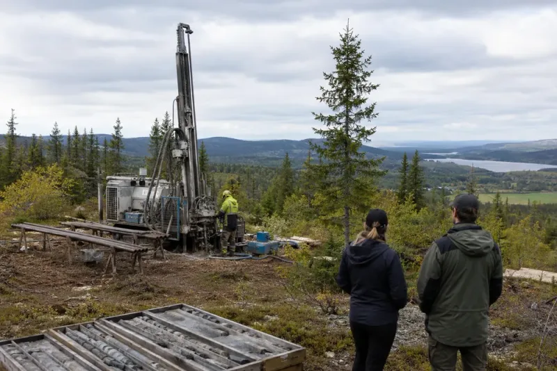 Provborrningar efter kritiska metaller oroar i Vilhelmina