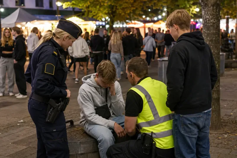 Fler berusade tonåringar märks på Malmöfestivalen