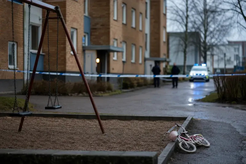 Barn bevittnade misstänkt mord i Söderhamn