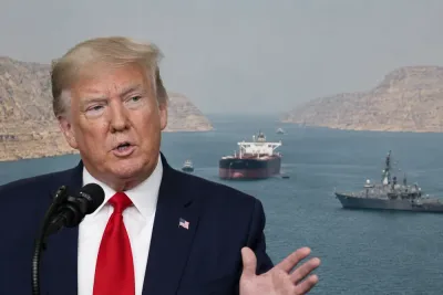 Trump vill göra Hormuzsundet till amerikanskt territorium