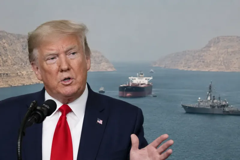Trump vill göra Hormuzsundet till amerikanskt territorium