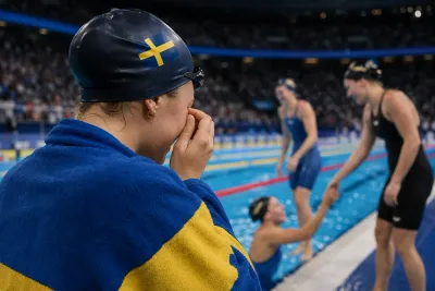 Sofia Åstedt rörd efter dubbla rekord