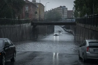Skyfallsvarningar efter värmen – upp till 60 millimeter regn
