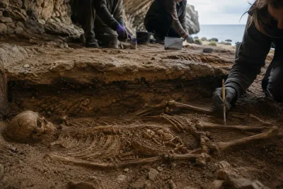 9 000 år gammalt foster hittat på Lilla Karlsö
