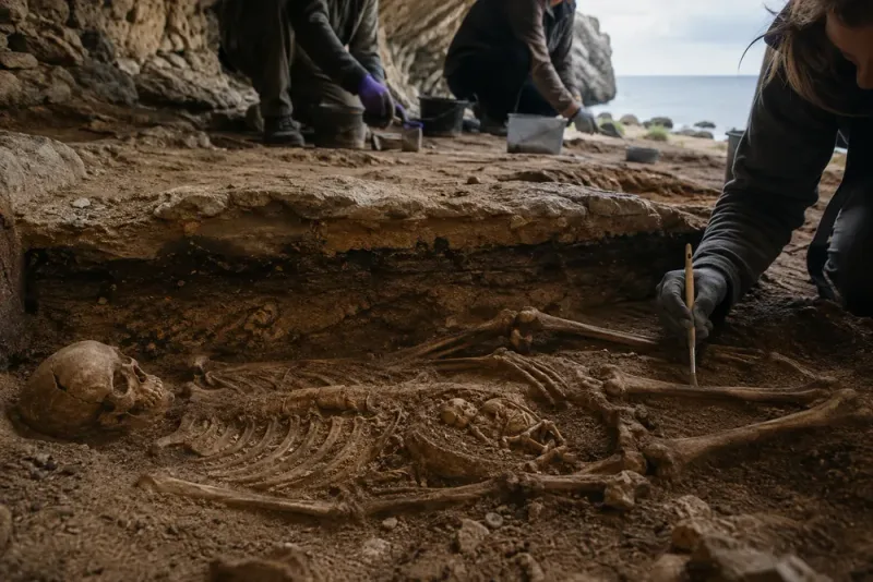 9 000 år gammalt foster hittat på Lilla Karlsö