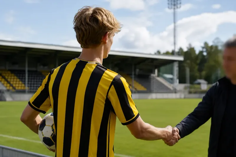 Villum Dalsgaard lämnar Danmark för Mjällby