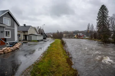 Gul varning efter kraftigt regn i Norrbotten