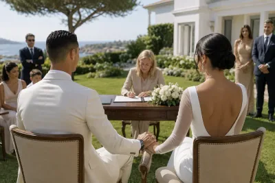 Nya detaljer om Cristiano Ronaldos vigsel