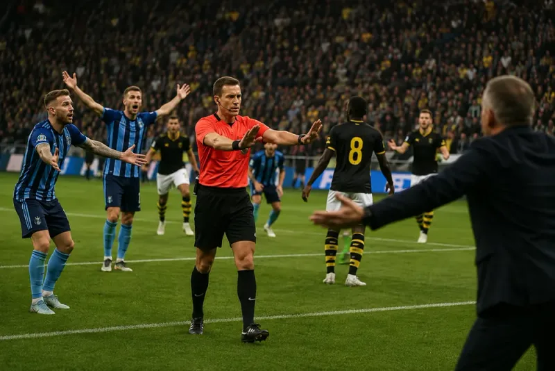 Jani Honkavaara kritiserar domaren efter derbyt