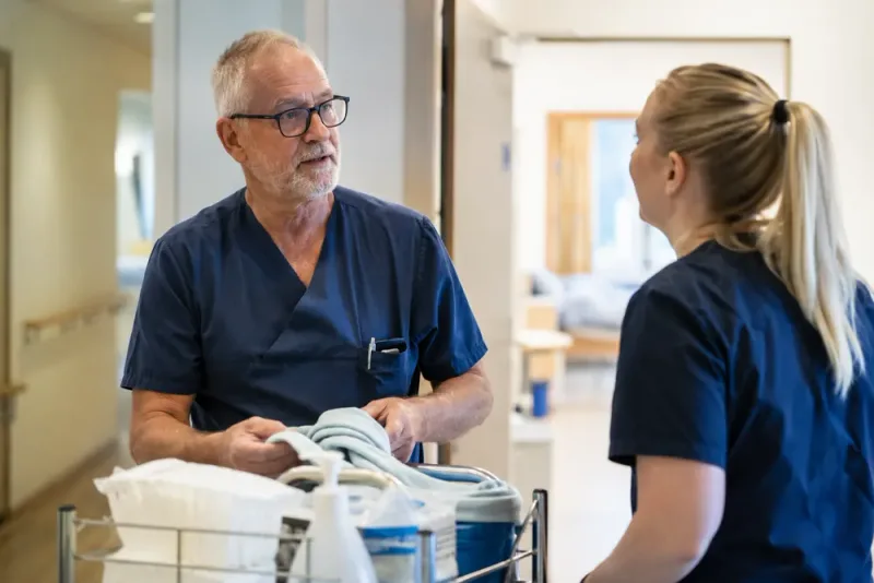 Mikael Norberg fortsätter jobba efter pensionen