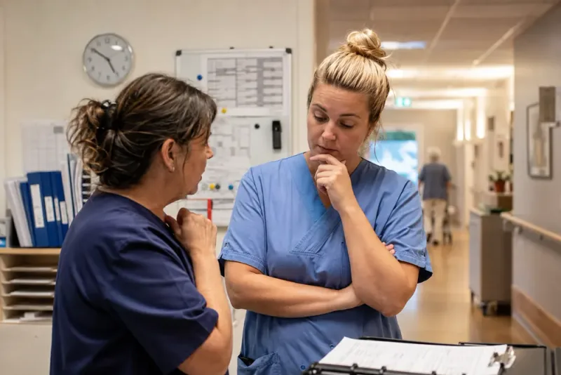 Vårdpersonal pressar kommunen om kritiserade scheman