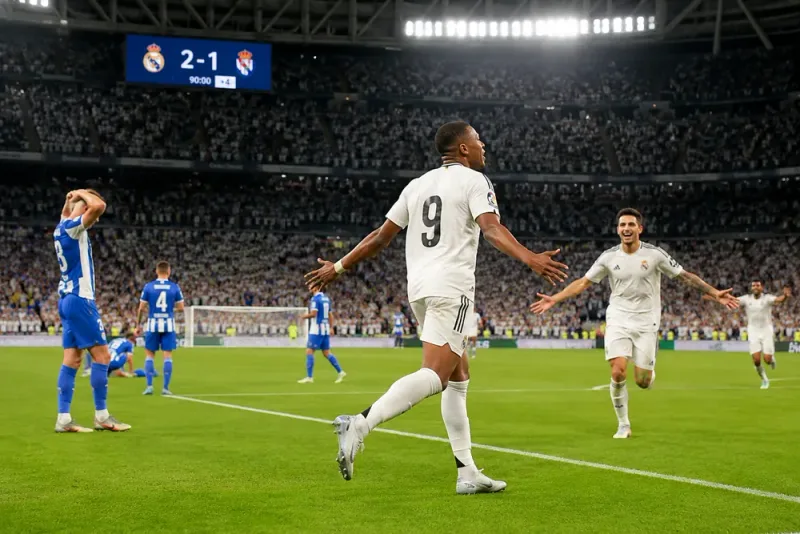 Carlos Espí avgjorde sent för Real Madrid