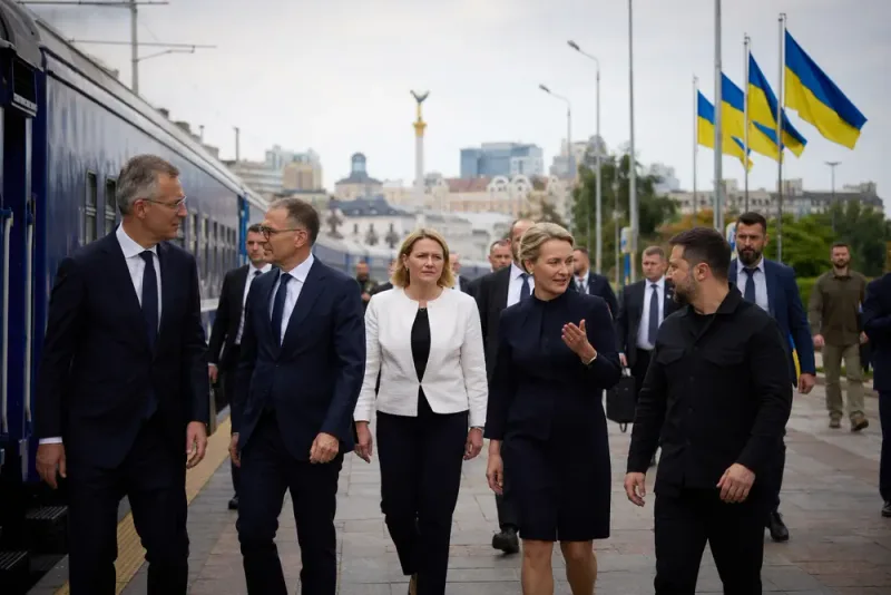 Nordiska ledare samlas i Kiev inför självständighetsdagen