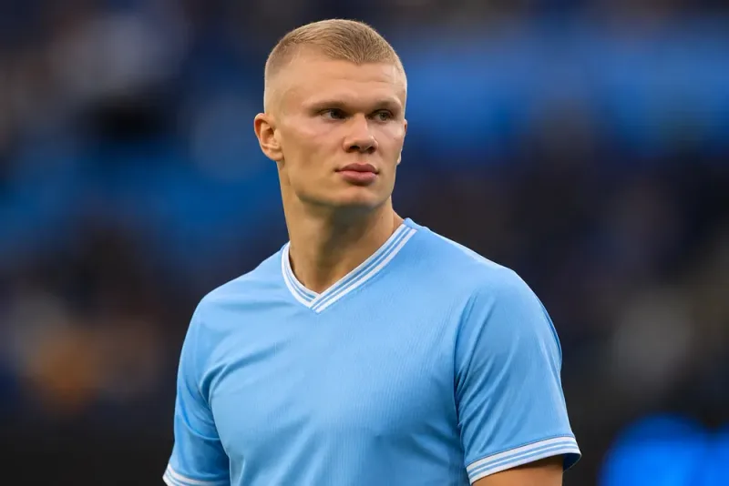 Erling Haaland visar upp nya stilen