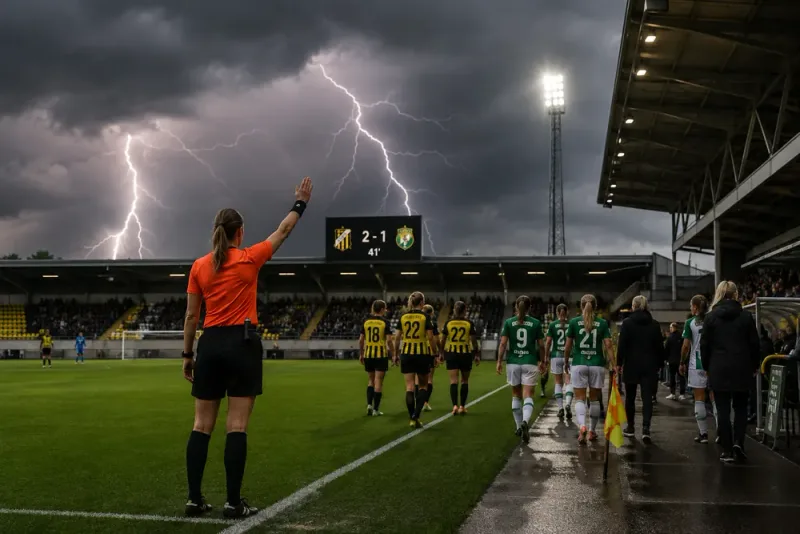 Åskan stoppar Häcken efter ledningsmålet