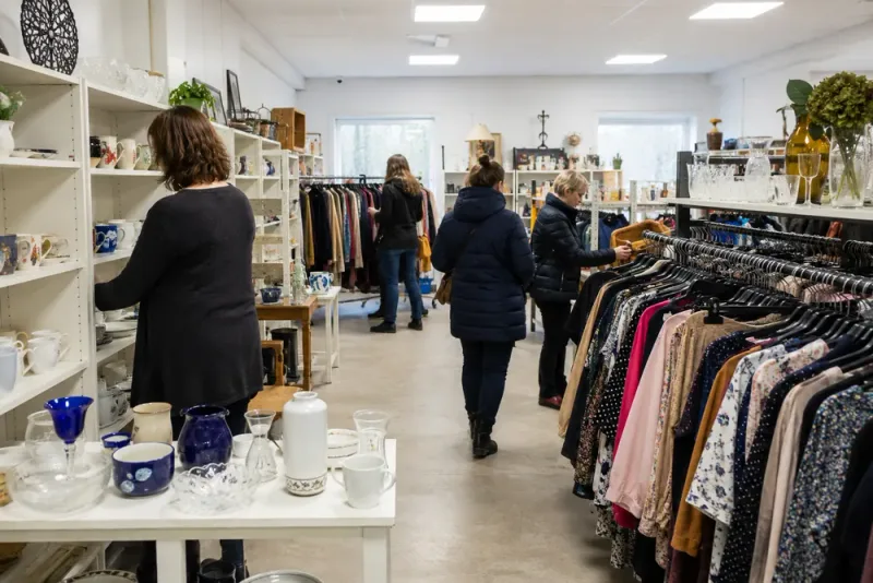 Second hand lockar hundratals kunder i Örnsköldsvik