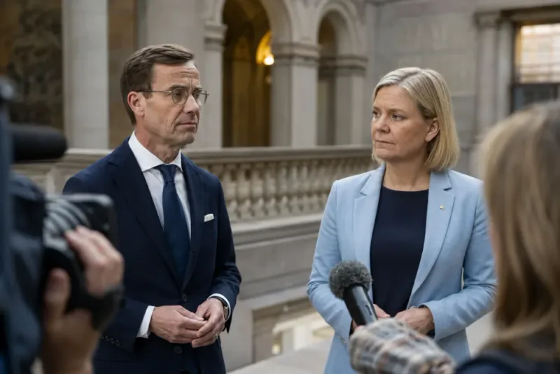Åkesson kritiserar Buschs öppning över blockgränsen