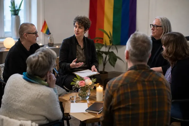 Dödsdoula lyfter juridik och sorg under Luleå Pride