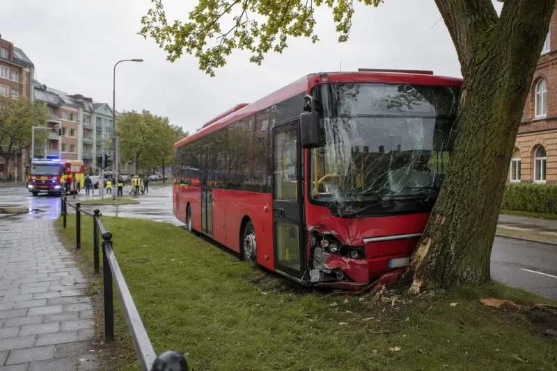 Misstänkt drograttfylleri avskrivs efter busskrasch