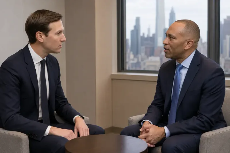 Kushner mötte demokratisk ledare i New York