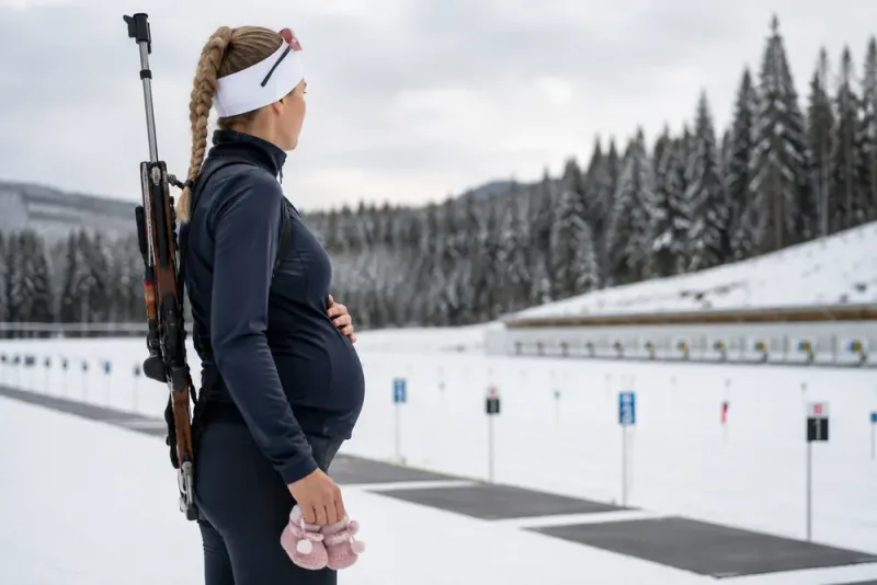 Anamarija Lampic väntar barn