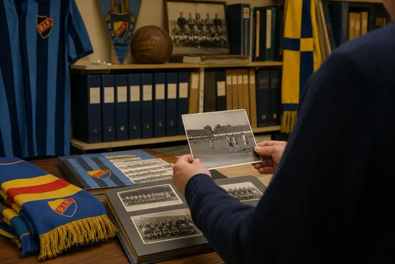 Pelle Kotschack bevarar Djurgårdens historia