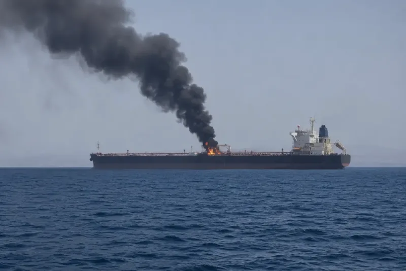 Tankfartyg attackerat utanför Saudiarabiens kust