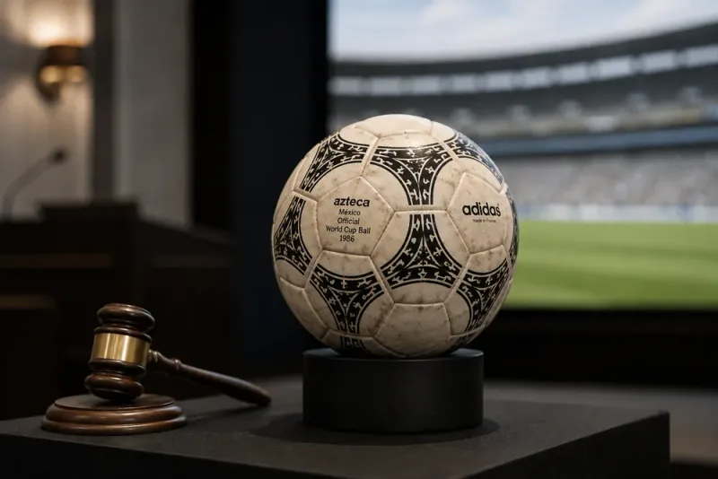 Maradonas VM-boll såld för 32 miljoner